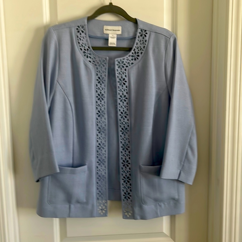 Women’s suit jacket sky blue